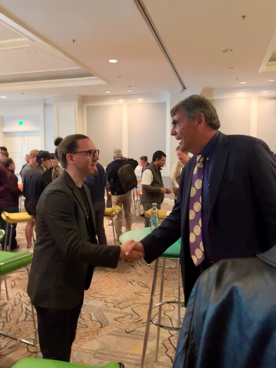 Adam CEO of Gero with Tim Draper during the Draper program