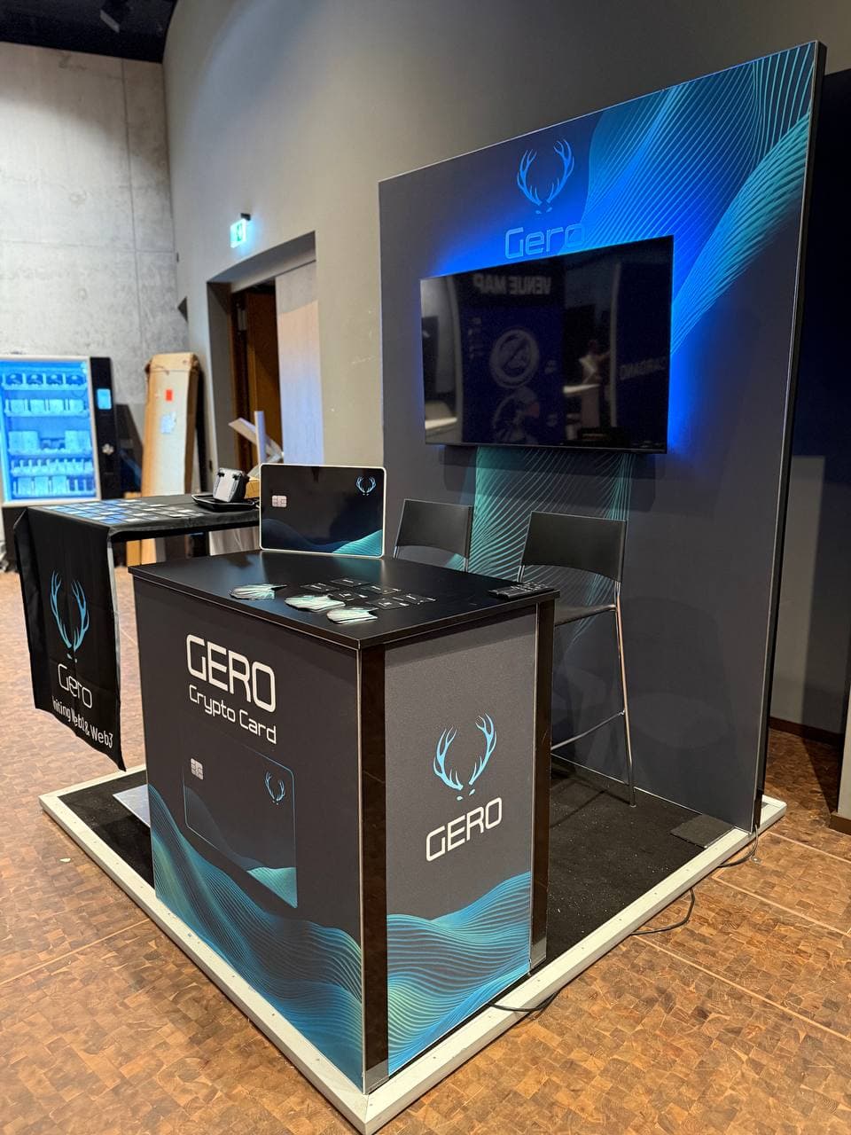 Gero Card booth launch at Cardano Summit Berlin 2025